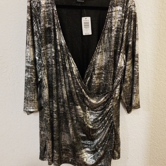 torrid Tops - Torrid faux wrap